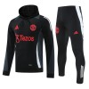 Manchester United Hoodie Felpe da Allenamento 2024-25 Marina per Uomo